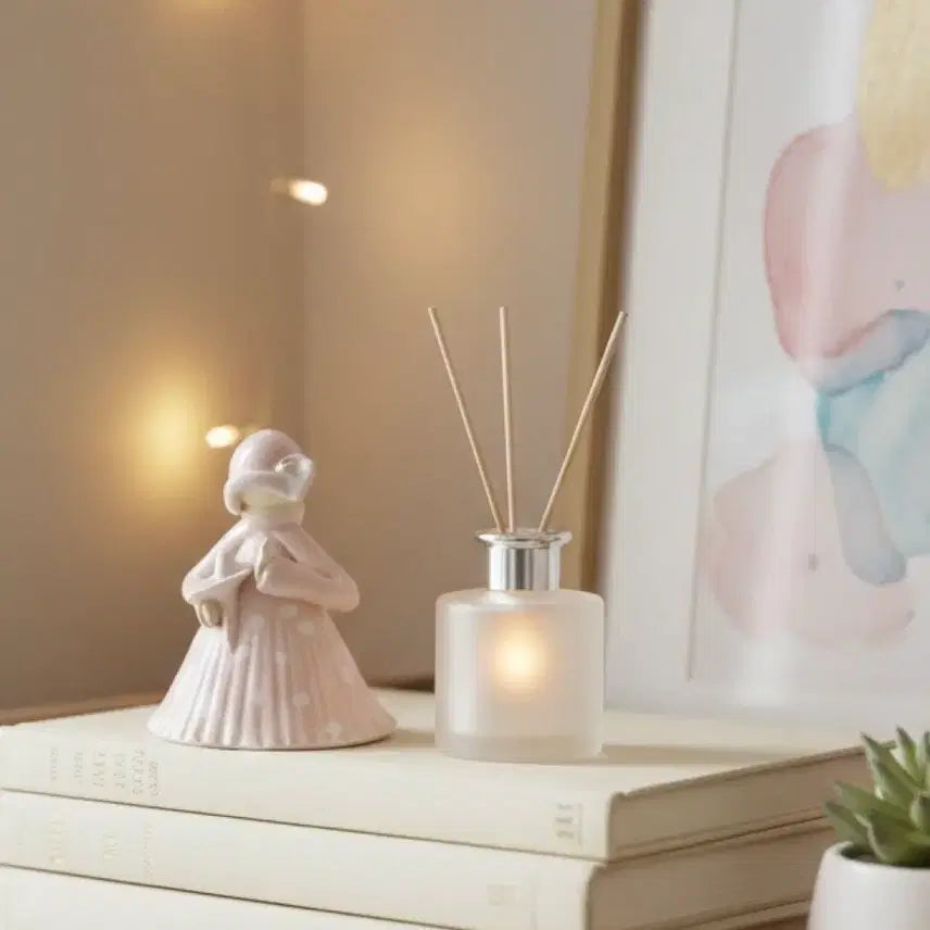 [BUNJANG] Louise August Miniature Bell Figurine / 미국 빈티지 루이즈 어거스트의 소녀 피겨린 미니 벨