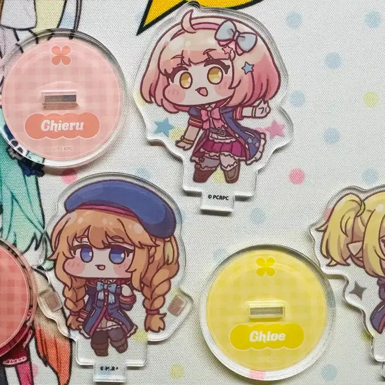 [BUNJANG] Princess Connect! Re:Dive Chieru, Uni, Chloe Acrylic Stand Bundle Set / 프리코네 치에루/유니/클로에 아크릴 스탠드 일괄세트
