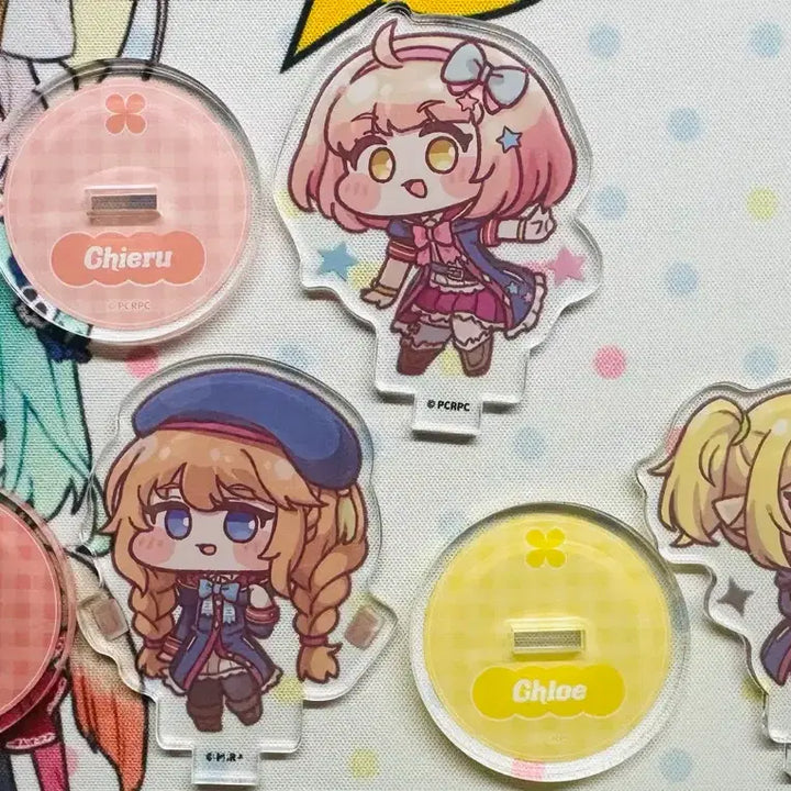 [BUNJANG] Princess Connect! Re:Dive Chieru, Uni, Chloe Acrylic Stand Bundle Set / 프리코네 치에루/유니/클로에 아크릴 스탠드 일괄세트