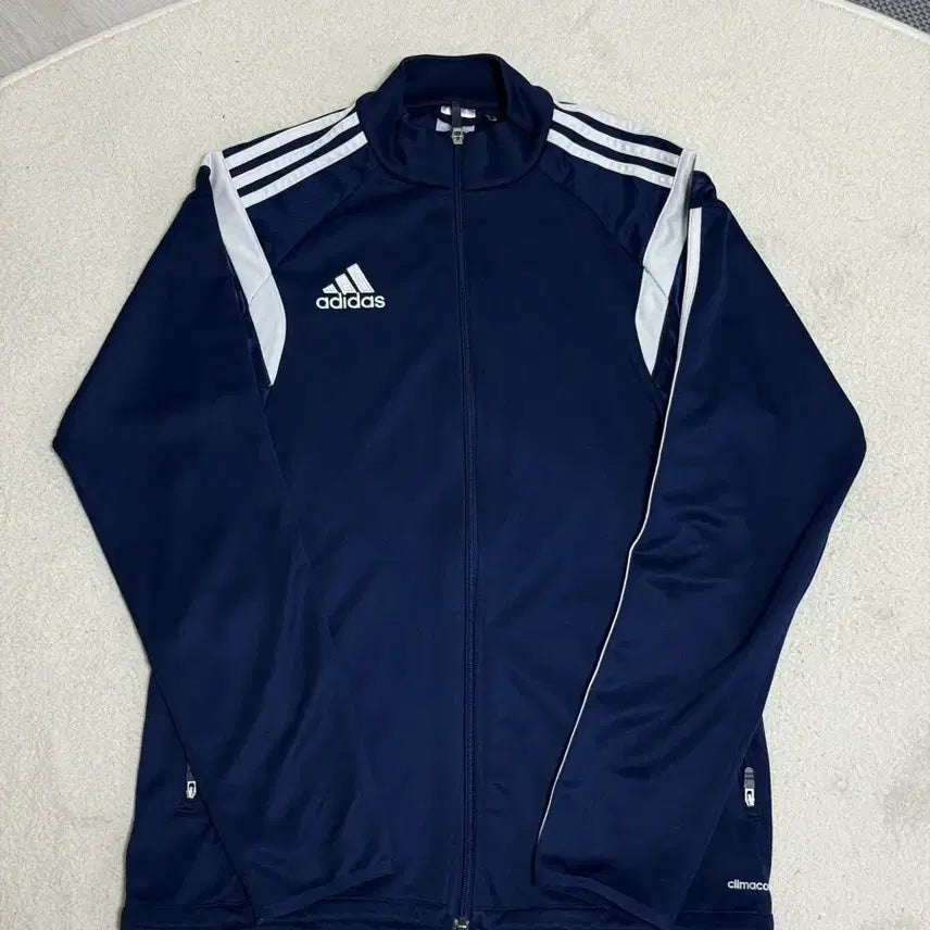 [BUNJANG] Adidas Navy Training Zip-up 95 / 아디다스 네이비 트레이닝 집업 95