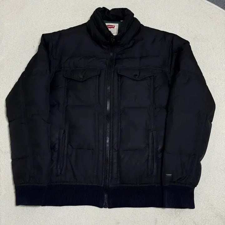 [BUNJANG] Levi's Black Padded Jumper M / 리바이스 블랙 패딩 점퍼 M