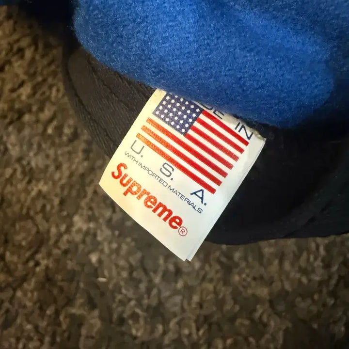 [BUNJANG] Supreme Wool Camp Cap Blue / 21FW 슈프림 울 캠프캡 블루