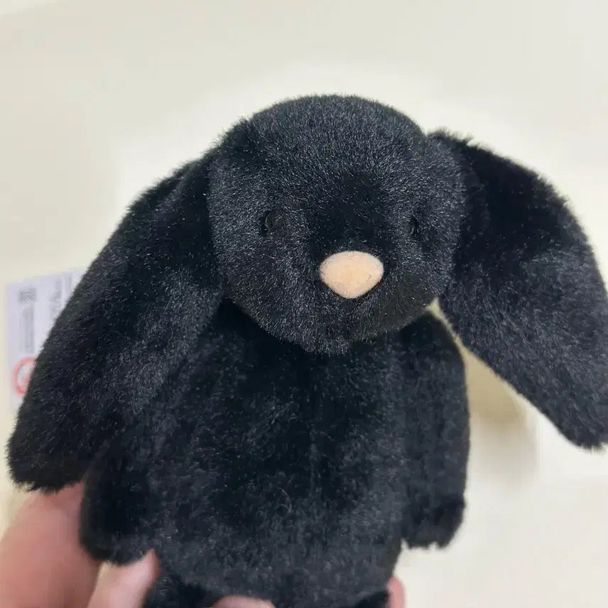 [BUNJANG] My Lovely Shasha S Black Rabbit Doll Keyring / 마이러블리샤샤 S 인형키링/ 블랙/ 딱 1개보유중