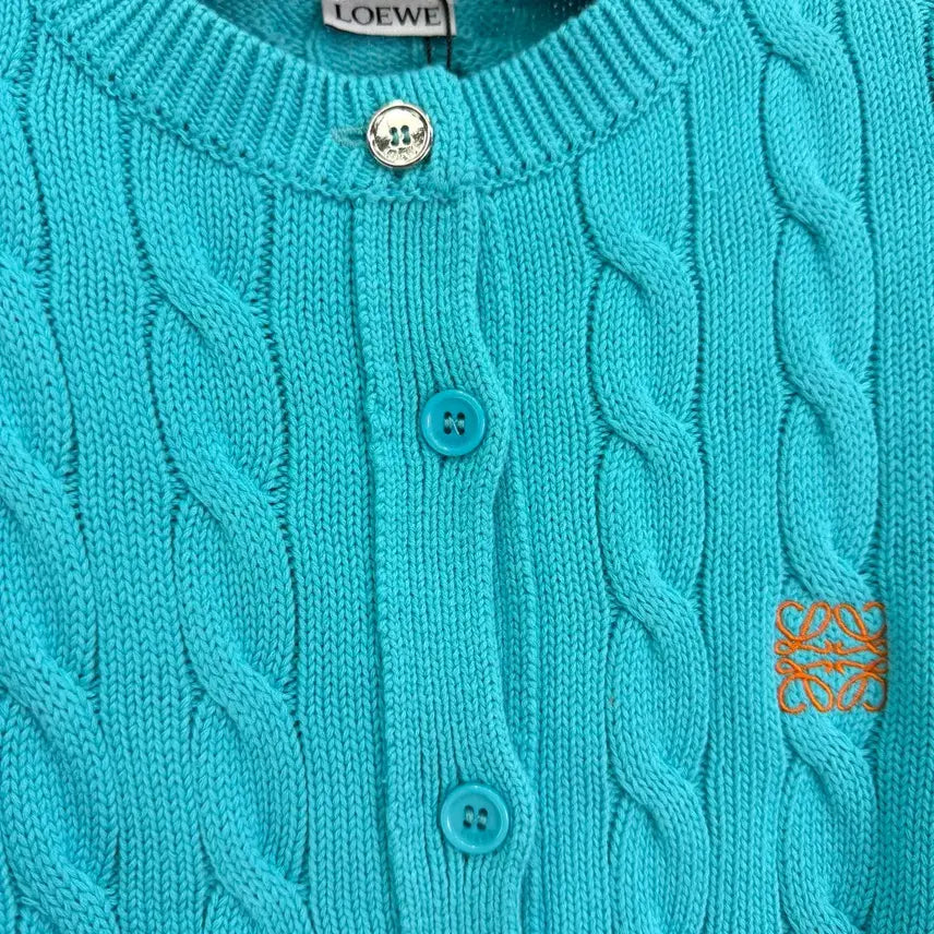 [BUNJANG] Loewe Cable Knit Cardigan / Loew 케이블 니트 가디건