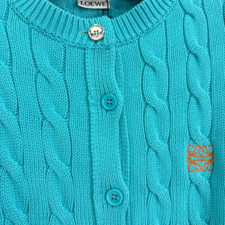 [BUNJANG] Loewe Cable Knit Cardigan / Loew 케이블 니트 가디건