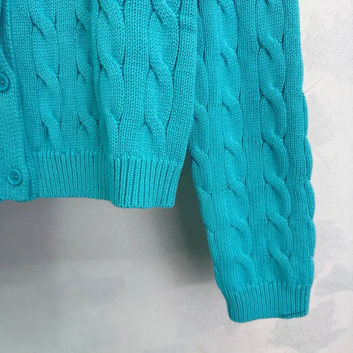 [BUNJANG] Loewe Cable Knit Cardigan / Loew 케이블 니트 가디건