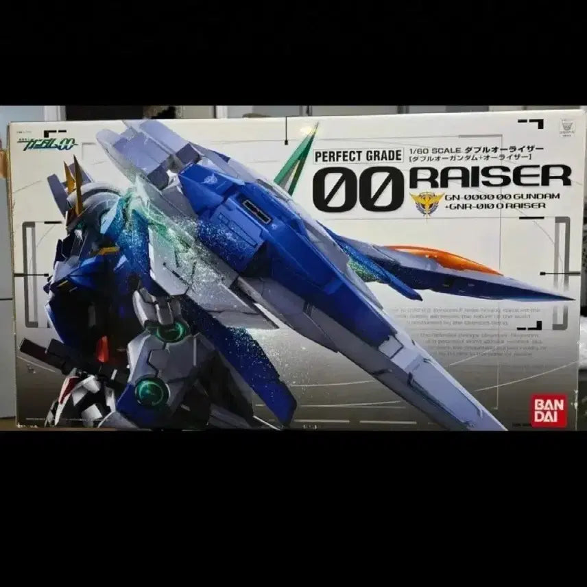 [BUNJANG] Bandai PG 00 Raiser 1/60 Scale Gundam / 반다이 PG 더블오 라이저 1/60 스케일 건담