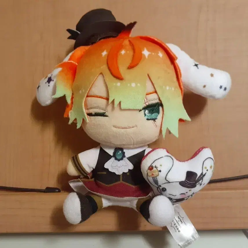 [BUNJANG] AkuNeko Teddy Brown Sanrio Collaboration Plush Doll / 아쿠네코 테디 브라운 산리오 콜라보 인형 누이