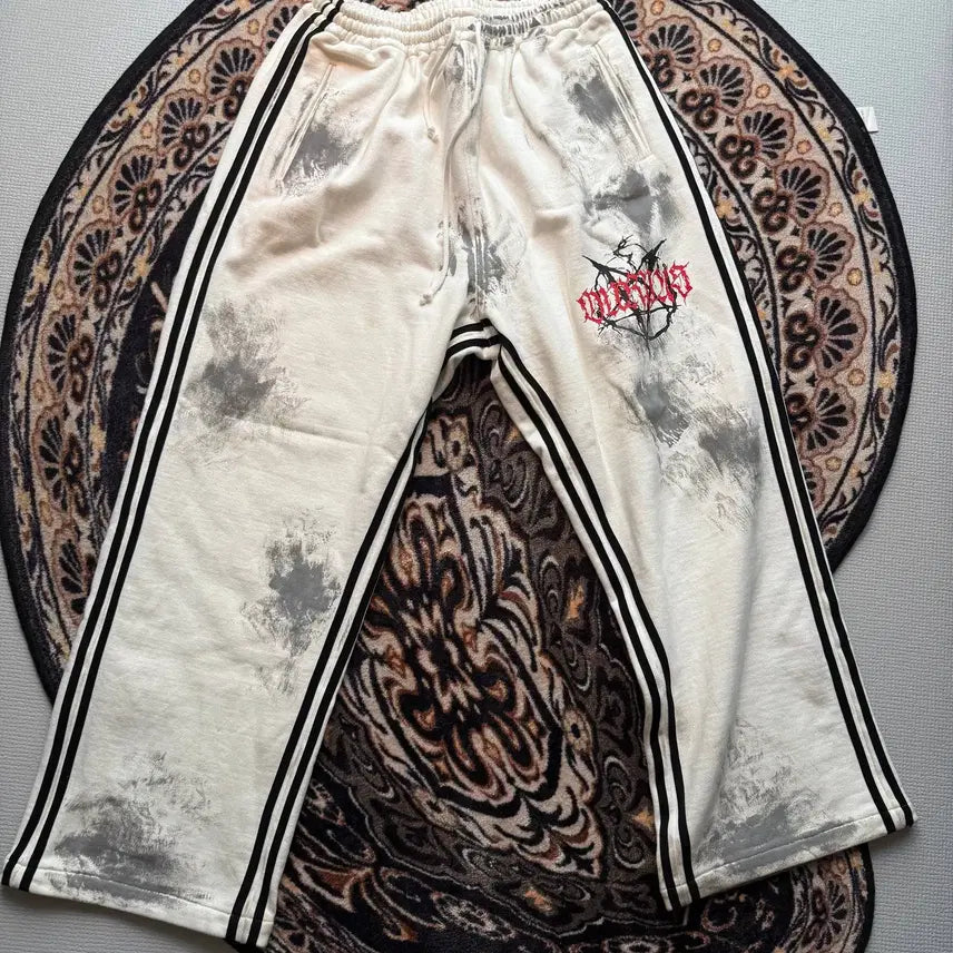 [BUNJANG] Ourpas 058 Track Pants White / [L] pas ourpas 058 트랙팬츠 화이트 더티