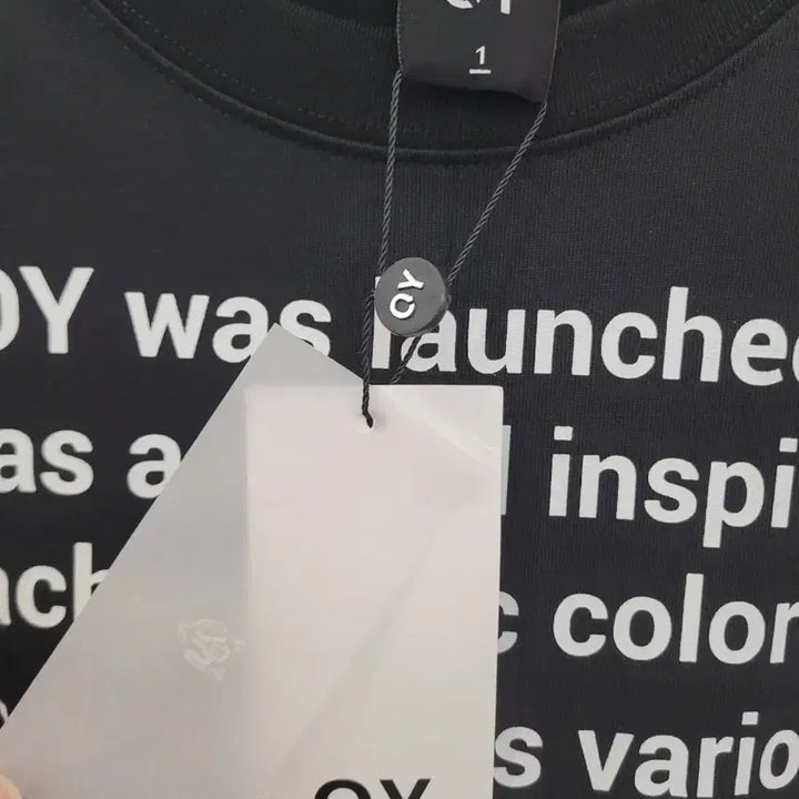 [BUNJANG] OY Black Printed T-shirt / OY 오와이 블랙 프린팅 반팔 티셔츠 1사이즈 택달린 새제품