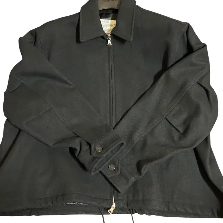 [BUNJANG] Uniform Bridge Wool Single Blouson Jacket Black M / 새상품)유니폼브릿지 울 싱글 블루종 자켓 블랙 M