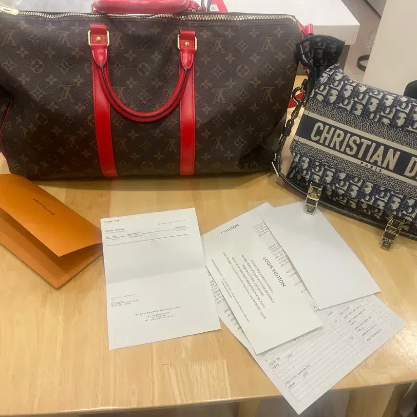 [BUNJANG] Louis Vuitton Keepall Bandouliere 50 / 루이비통 반둘리에 키폴 50