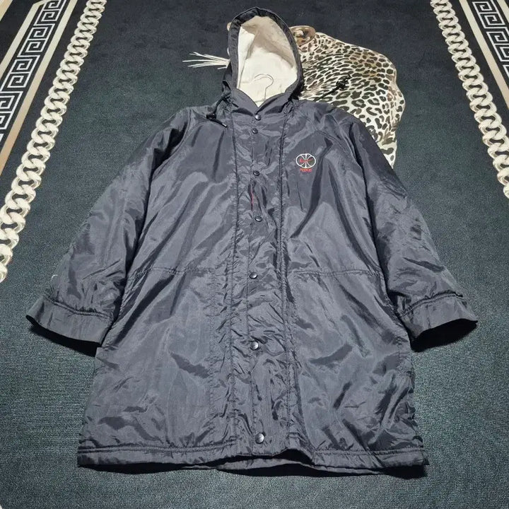 [BUNJANG] Nike 90's Basketball Bench Coat / 90's 나이키 올드스쿨 베스킷볼 벤치 코트 파카 XL