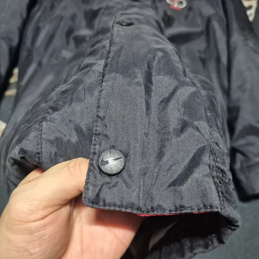 [BUNJANG] Nike 90's Basketball Bench Coat / 90's 나이키 올드스쿨 베스킷볼 벤치 코트 파카 XL