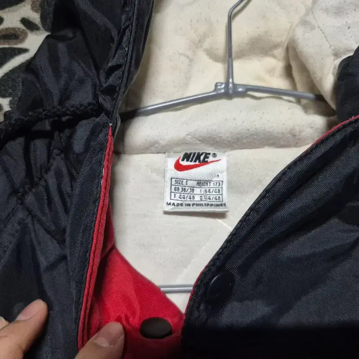 [BUNJANG] Nike 90's Basketball Bench Coat / 90's 나이키 올드스쿨 베스킷볼 벤치 코트 파카 XL