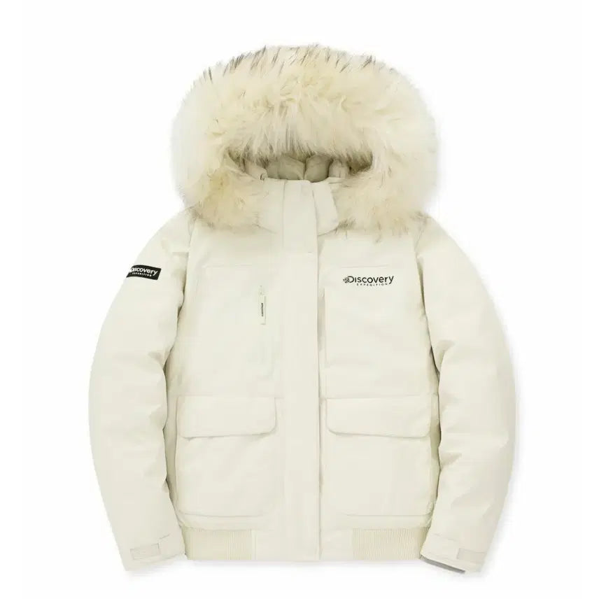 [BUNJANG] Discovery Milford Goose Down Short Padded Winter Jacket / 디스커버리 구스다운 점퍼 숏패딩 겨울 자켓