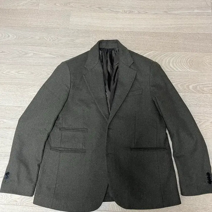 [BUNJANG] Yale Heritage Wool Blazer Brown M / 예일 헤리티지 울 블레이저 헤링본 브라운