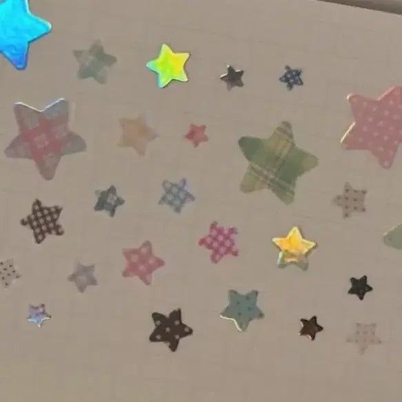 [BUNJANG] Haeppy Shop Star Dot Check Kiss Cut / 해플샵 - 스타 도트체크 키스컷