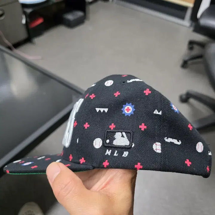 [BUNJANG] MLB LA Dodgers Pattern Snapback Cap / MLB LA 다저스 패턴 스냅백