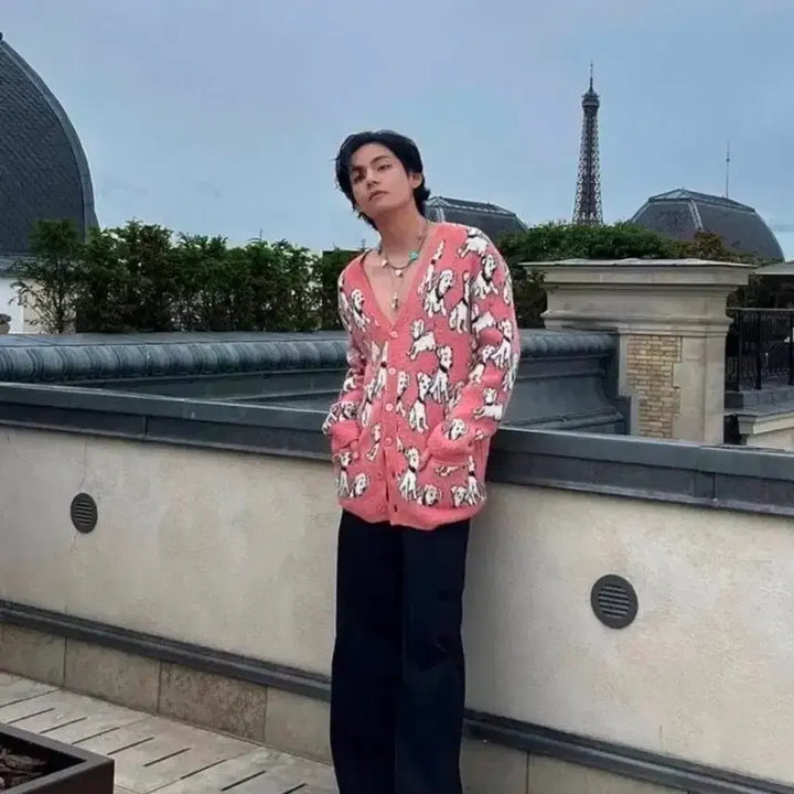 [BUNJANG] Celine Dalmatian Cardigan (V's Favorite) - New / 셀린느 정품 달마시안 가디건 팝니다. 새상품 입니다.