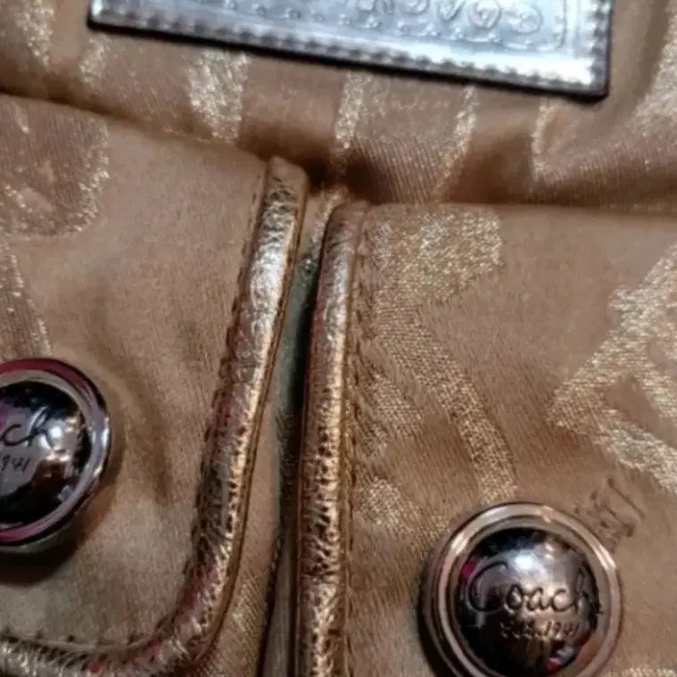 [BUNJANG] Coach Gold Hardware Mini Backpack / 코치 금장 미니 백팩