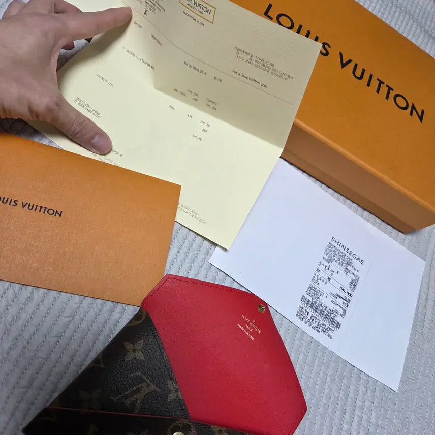 [BUNJANG] Louis Vuitton Monogram Kirigami Pochette Wallet / 루이비통 모노그램 키리가미 포쉐트 지갑