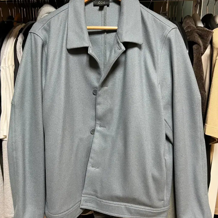 [BUNJANG] Cos Short Wool Jacket - Air Force Blue / Cos 숏울자켓 에어포스 블루 판매합니다