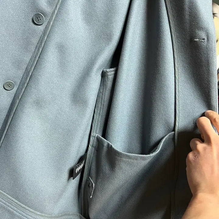 [BUNJANG] Cos Short Wool Jacket - Air Force Blue / Cos 숏울자켓 에어포스 블루 판매합니다