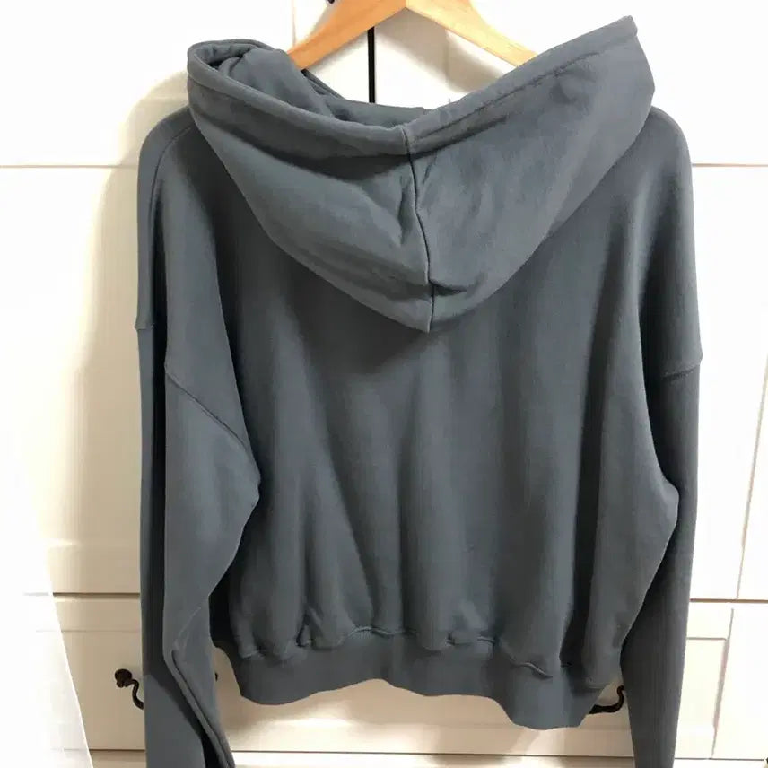 [BUNJANG] Without Summer Essential Logo Hoodie Zip-up / 위드아웃썸머 에센셜 로고 후디 후드집업