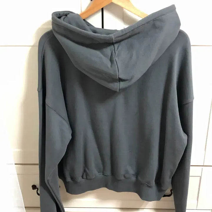 [BUNJANG] Without Summer Essential Logo Hoodie Zip-up / 위드아웃썸머 에센셜 로고 후디 후드집업