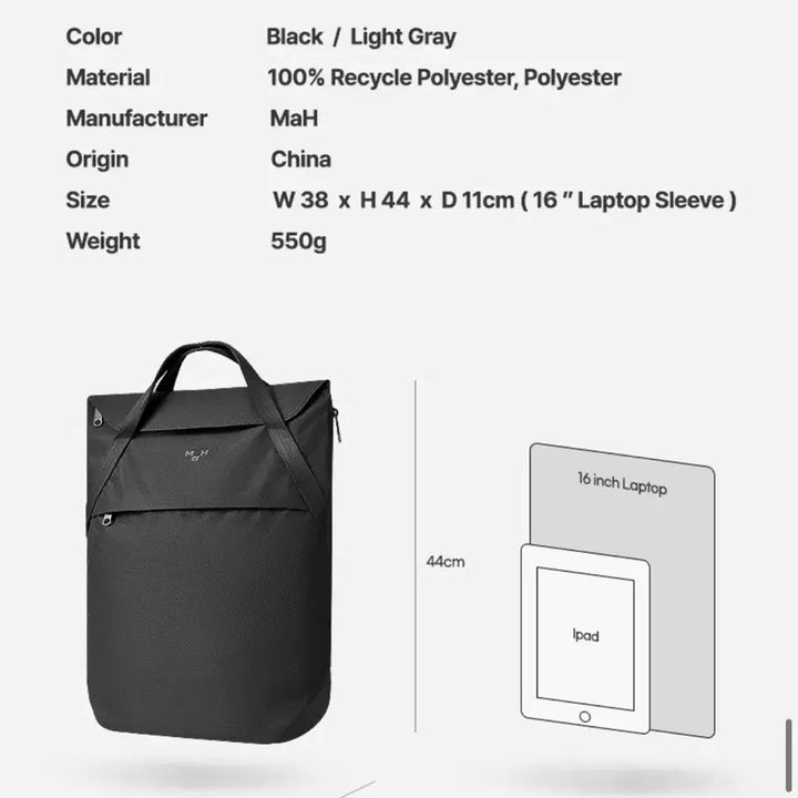 [BUNJANG] MAHH Airy Backpack / 마흐 에어리 백팩 새제품 싸게 팔아요