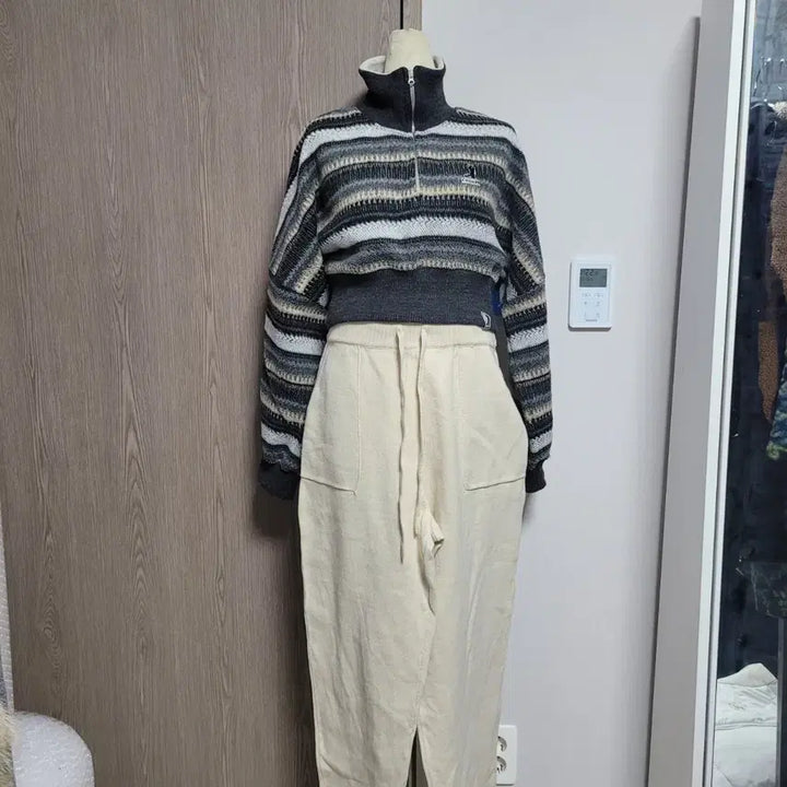 [BUNJANG] Coquette Striped Crop Knit Top / 주말특가!!  상태굿 코케트 스트라이프 크롭 니트