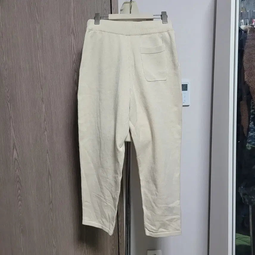 [BUNJANG] DEMAR Ivory Bounding Knit Pants / DEMAR 드마르 미사용품 아이보리  밴딩 니트 팬츠