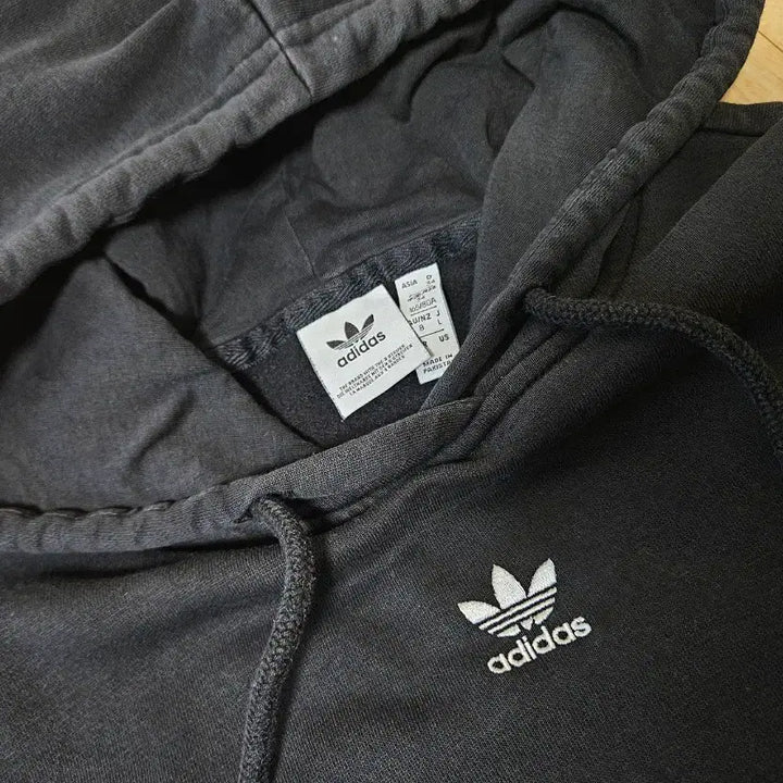 [BUNJANG] Adidas Fleece Hoodie (90) / 아디다스 기모 후드티(90)