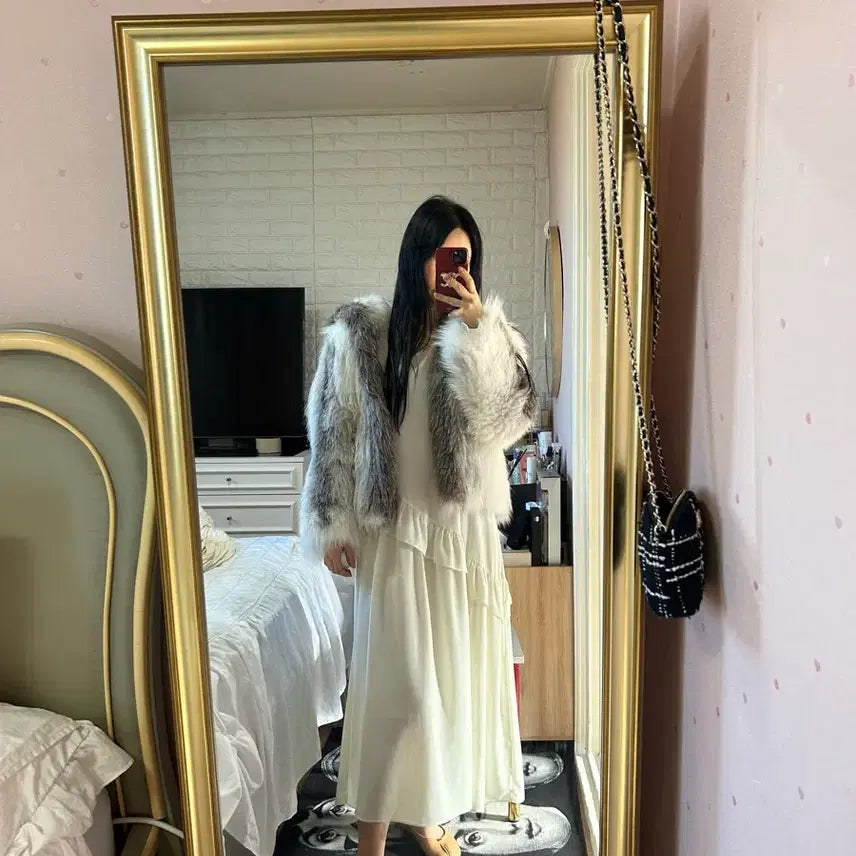 [BUNJANG] Frill Long Dress / 프릴롱원피스