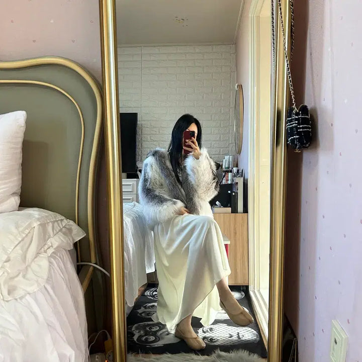 [BUNJANG] Frill Long Dress / 프릴롱원피스