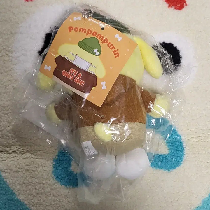 [BUNJANG] Sanrio Pompompurin Cold Care Series Plush Doll / 산리오 감기대책 시리즈 폼폼푸린 인형