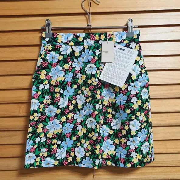 [BUNJANG] Maje Floral Mini Skirt / 마쥬 maje 플로랄 미니 스커트 34 사이즈 새상품 정품