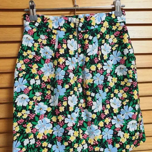 [BUNJANG] Maje Floral Mini Skirt / 마쥬 maje 플로랄 미니 스커트 34 사이즈 새상품 정품