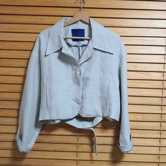 [BUNJANG] THEILMA Belted Crop Jacket / 더일마 THEILMA 벨티드 크롭 자켓 프리 사이즈 정품