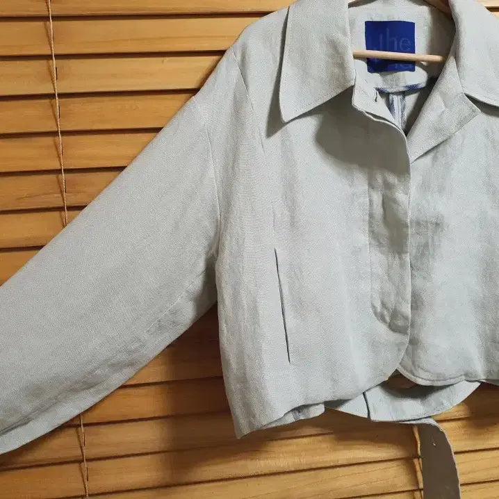 [BUNJANG] THEILMA Belted Crop Jacket / 더일마 THEILMA 벨티드 크롭 자켓 프리 사이즈 정품