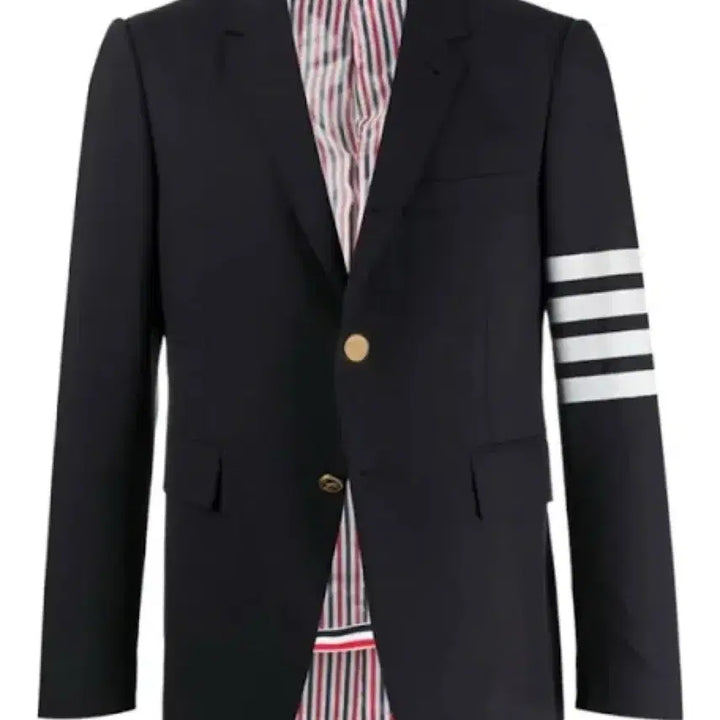 [BUNJANG] Thom Browne Navy Stripe Blazer Size 3 / 톰브라운 네이비 삼선 스트라이프 블레이저 사이즈 3
