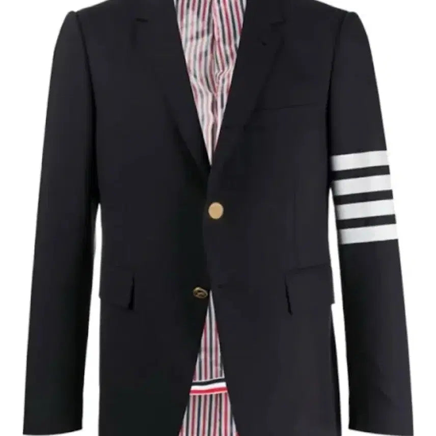 [BUNJANG] Thom Browne Navy Stripe Blazer Size 3 / 톰브라운 네이비 삼선 스트라이프 블레이저 사이즈 3