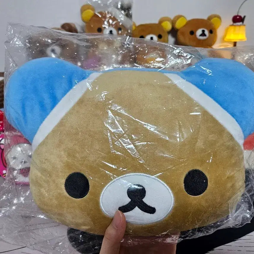 [BUNJANG] San-X Rilakkuma D-Rank Cushion / 산엑스정품 리락쿠마 쿠지 네오리락쿠마 쿠지D상 리락쿠션 새상품
