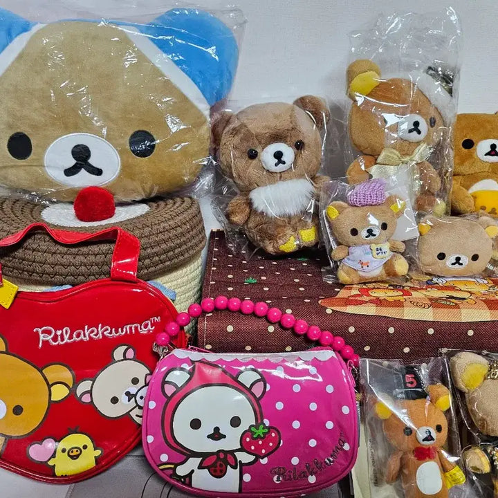 [BUNJANG] San-X Rilakkuma D-Rank Cushion / 산엑스정품 리락쿠마 쿠지 네오리락쿠마 쿠지D상 리락쿠션 새상품