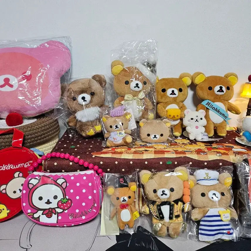 [BUNJANG] San-X Rilakkuma D-Rank Cushion / 산엑스정품 리락쿠마 쿠지 네오리락쿠마 쿠지D상 리락쿠션 새상품