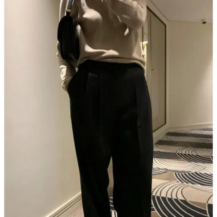 [BUNJANG] Sandro Wool Trouser / 뉴욕나인 스튜디오 산드로  sandro wool trouser 블랙