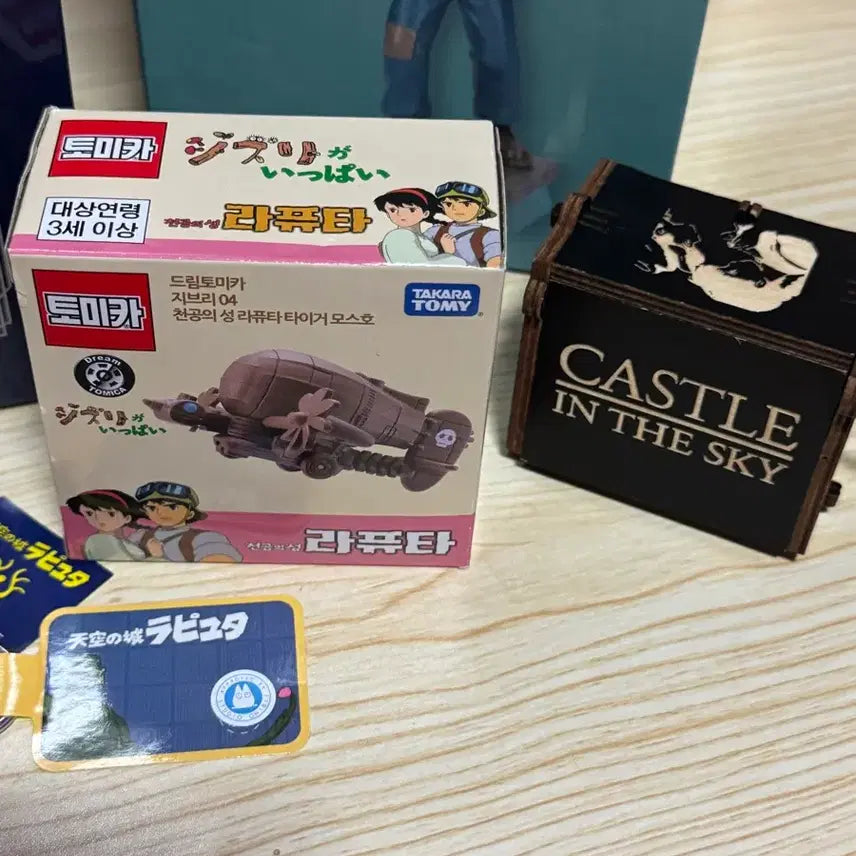 [BUNJANG] Studio Ghibli Castle in the Sky Diorama Bundle / 천공의 성 라퓨타 디오라마, 파즈 다용도 스탠드 외 일괄