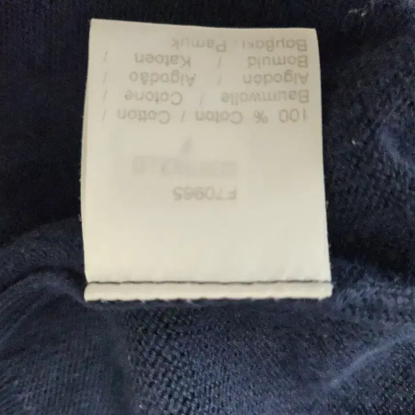 [BUNJANG] Lacoste Men's V-Neck Knit Navy M / 라코스테 남성 V넥 니트 네이비 M