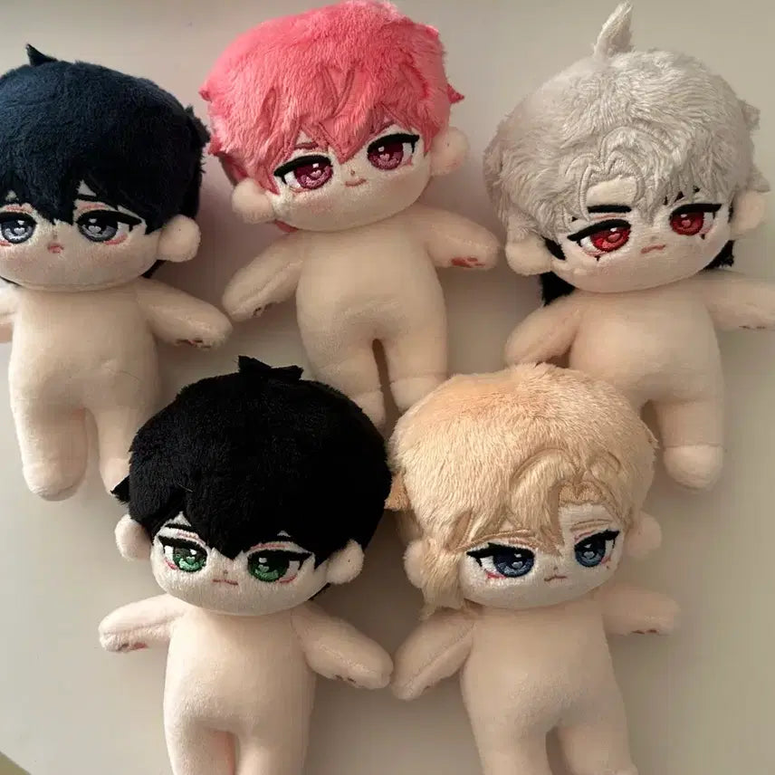 [BUNJANG] PLAVE Bundle Set 10cm Doll / (원가이하)플레이브 비공식 10cm솜인형 꼬마플브 일괄양도